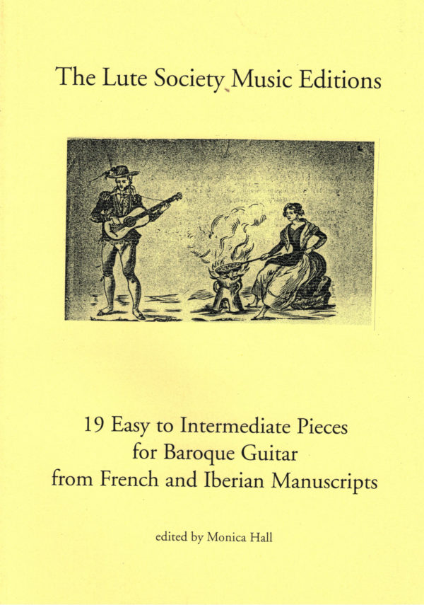 19 Easy to Early Intermediate Pieces for Baroque Guitar