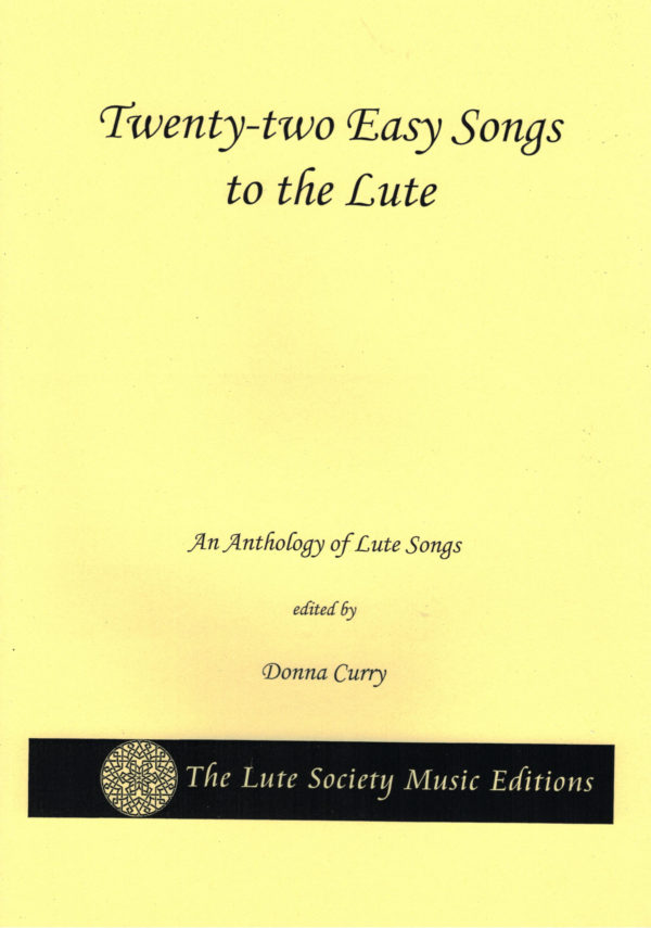 Twenty-two Easy Songs to the Lute