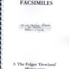 The Folger 'Dowland' Manuscript