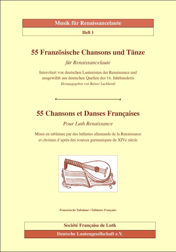 55 Französische Chansons und Tänze für Renaissancelaute – Bild 2