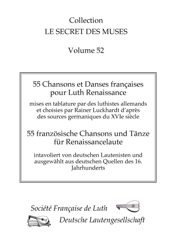 55 Französische Chansons und Tänze für Renaissancelaute – Bild 3