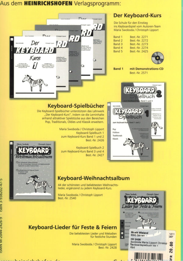 Keyboard Spielbuch 1 – Bild 3