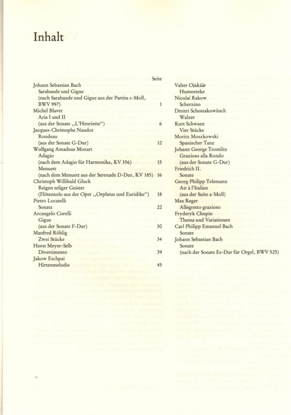 Querflötenmusik aus 3 Jahrhunderten – Bild 2