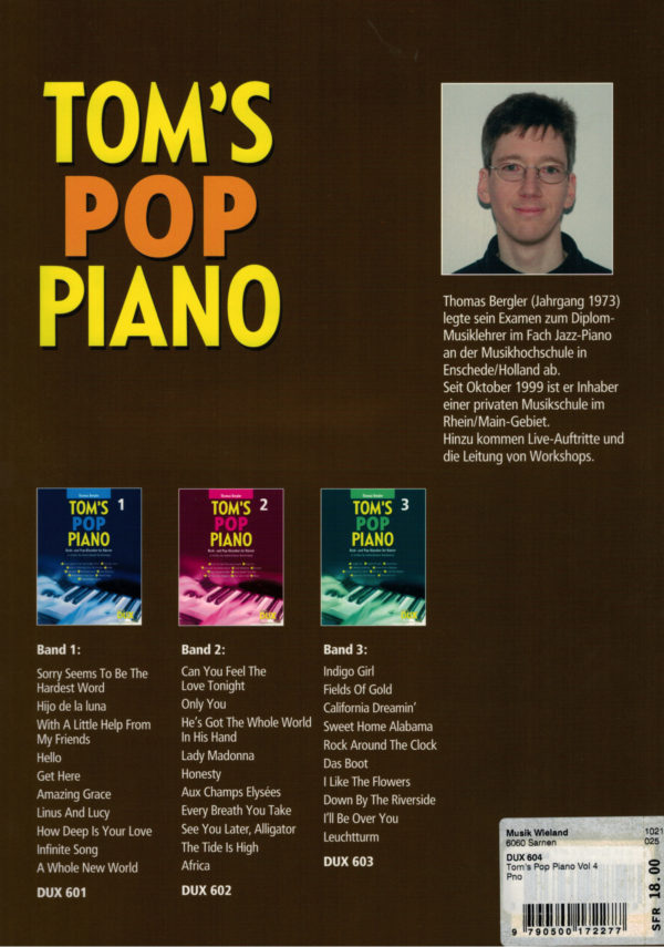 Tom's Pop Piano 4 – Bild 4