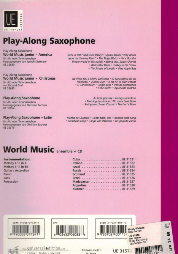 Play Along Saxophone – Bild 6