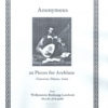 Anonymous	- 22 Pieces for Archlute