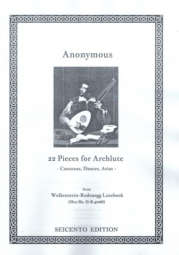 Anonymous	- 22 Pieces for Archlute