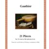 Gautier - 21 Pieces for 10-course Lute