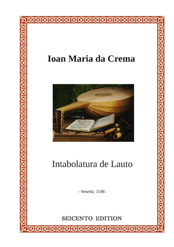 Da Crema, G.M. - Intavolatura de Lauto (1546)