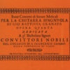 Gio. Battista Granata - Soavi conce[r]ti di sonate musicali per la Chitarra Spagnuola (1659)