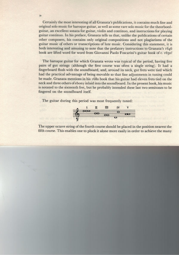 Gio. Battista Granata - Soavi conce[r]ti di sonate musicali per la Chitarra Spagnuola (1659) – Bild 4