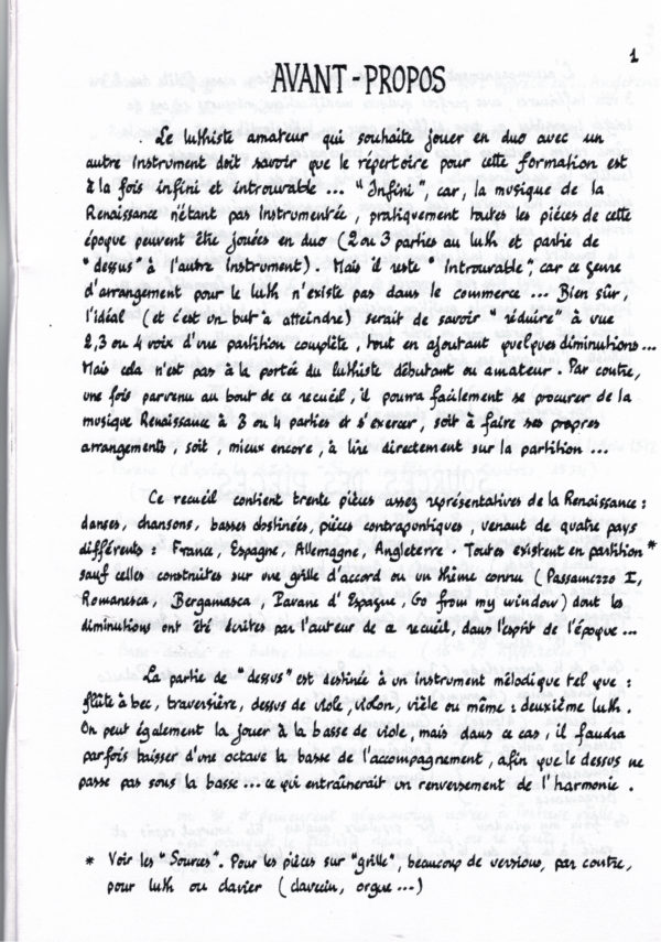 Le Secret des Muses 3 - Trente pièces da la Renaissance pour un instrument mélodique et luth – Bild 4