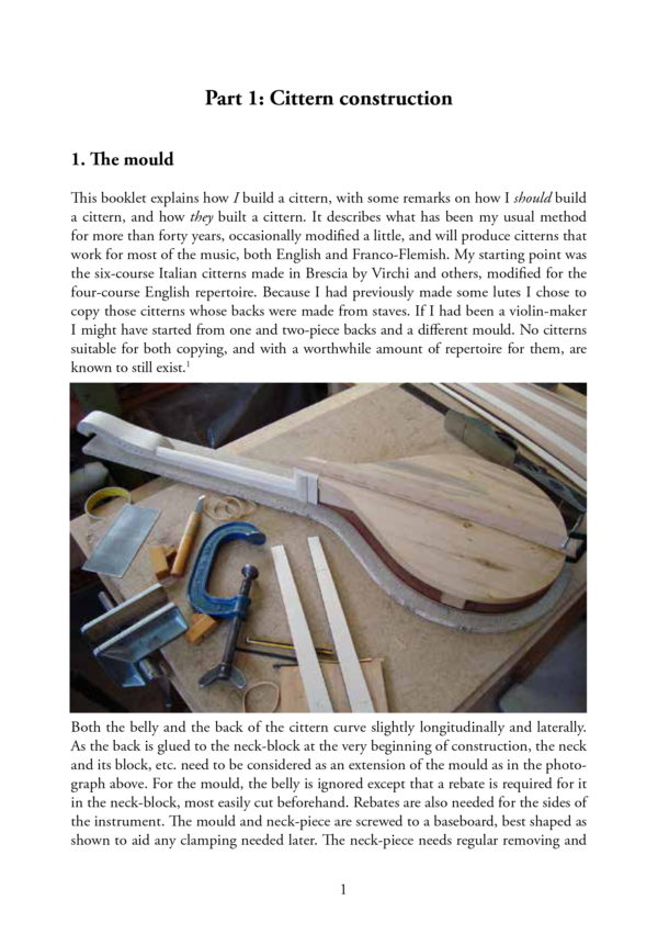 Historical Wire-Strung Instrument construction  by Peter Forrester – Bild 2