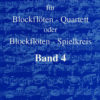 Festliche Musik für Blockflöten-Quartett (AATB) oder Blockflöten-Spielkreis 4