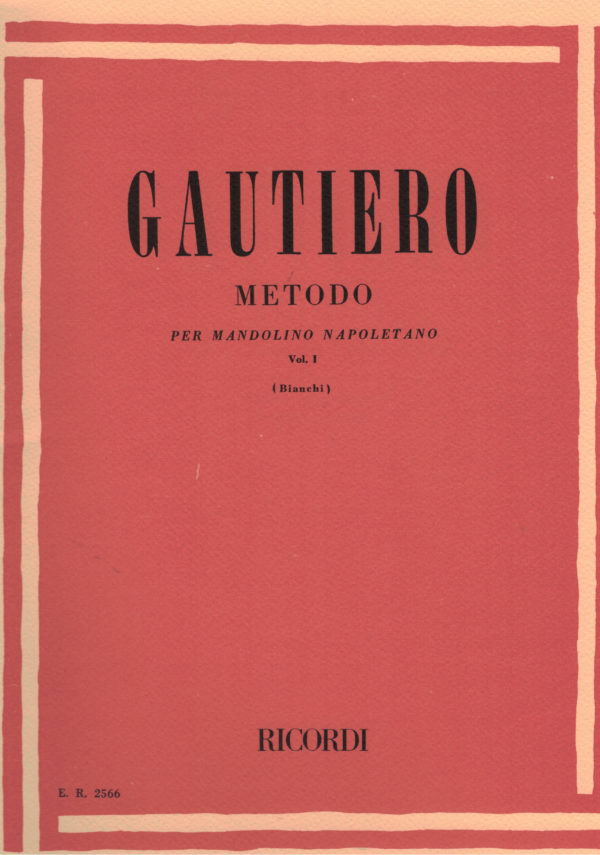 Gautiero - Metodo per Mandolino Napoletano