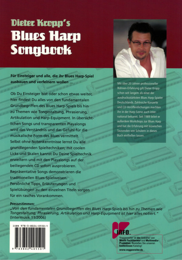 Dieter Kropps Blues Harp Songbook – Bild 7