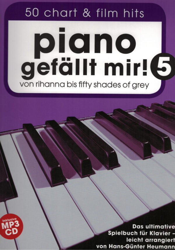 50 chart & film hits: piano gefällt mir 5