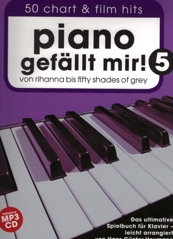 50 chart & film hits: piano gefällt mir 5