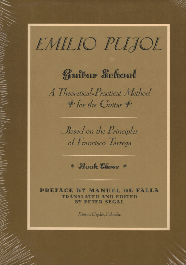 Guitar School - Emilio Pujol - Book 3