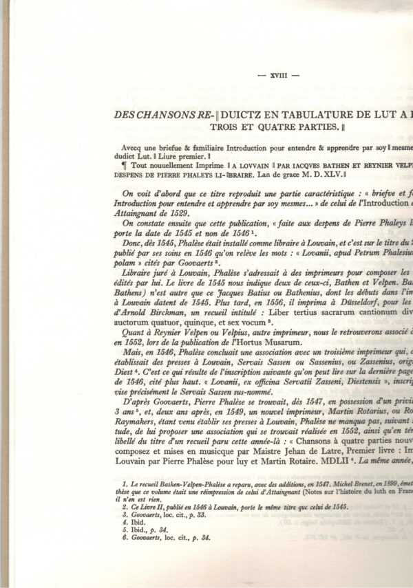 Chansons au luth du XVIe siècle - Société Française de Musicologie – Bild 4