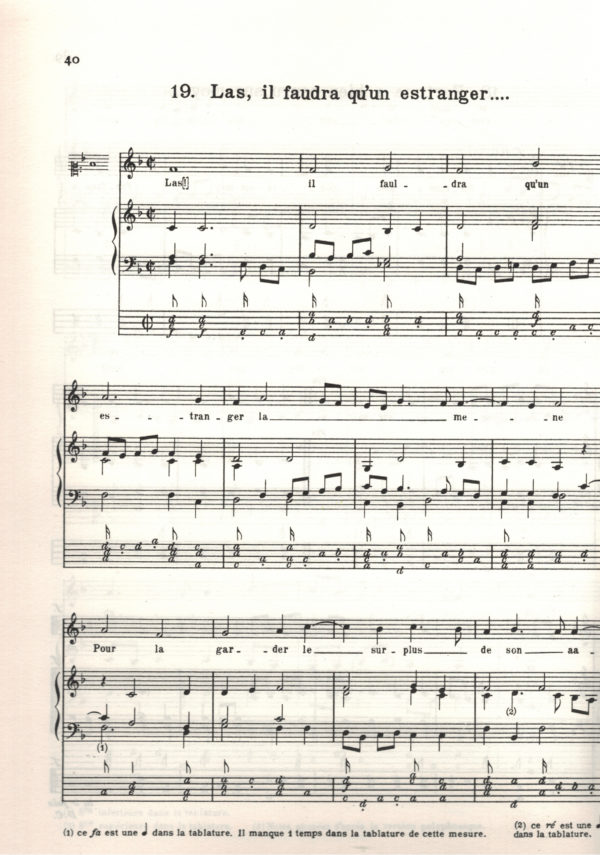 Chansons au luth du XVIe siècle - Société Française de Musicologie – Bild 3