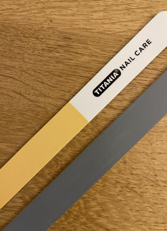 Polierfeile für Gitarristen, dreistufig