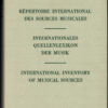 RISM Répertoire International des Sources Musicales / Internationales Quellenlexikon der Musik; Laute & Gitarre