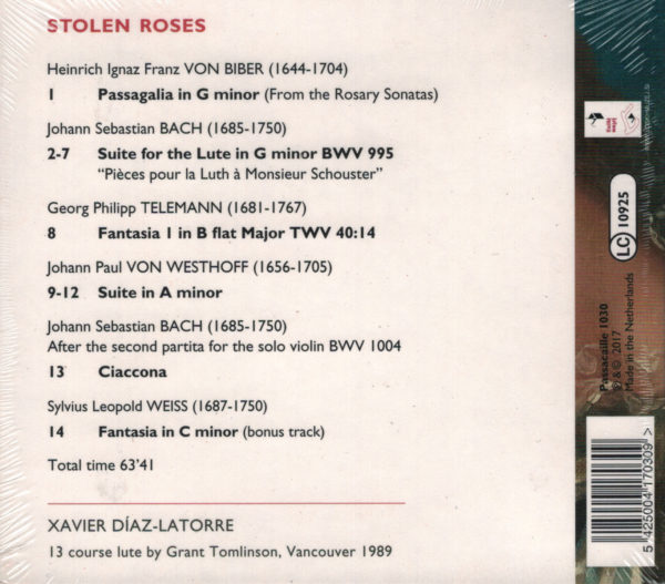 Stolen Roses - Xavier Díaz-Latorre - Lute – Bild 2