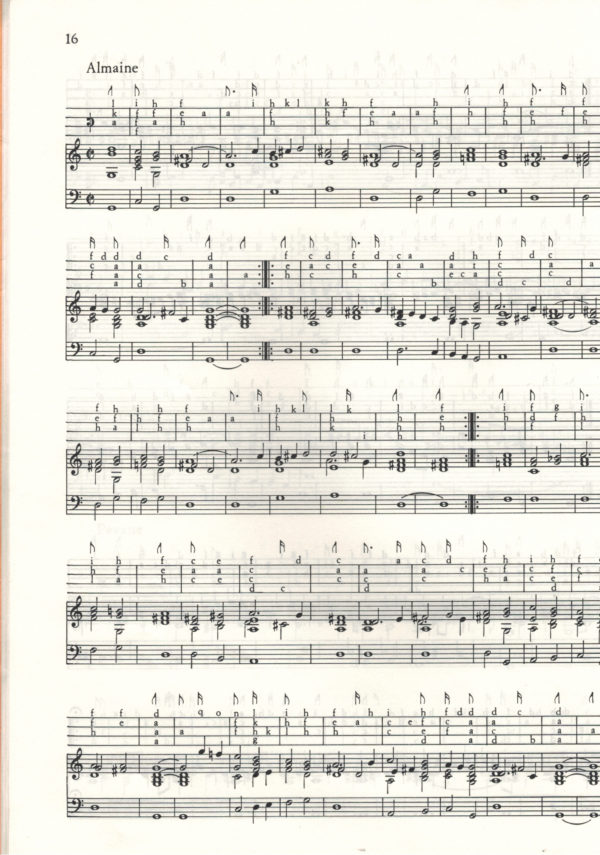 Anthony Holborne - Die Cisterwerke 1597, Teil II: Werke für Cister und ein Baßinstrument – Bild 2