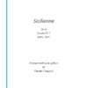 Jean-Sébastien Bach - SICILIENNE BWV 1001 pour guitare; Arr. C. Chappuis
