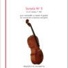 Antonio Vivaldi - SONATE NO 5 EN MI MINEUR F XIV pour violoncelle et guitare