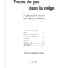 Dominique Rey - TRACES DE PAS DANS LA NEIGE, 7 pièces à 4 mains pour pianistes débutants – Bild 11