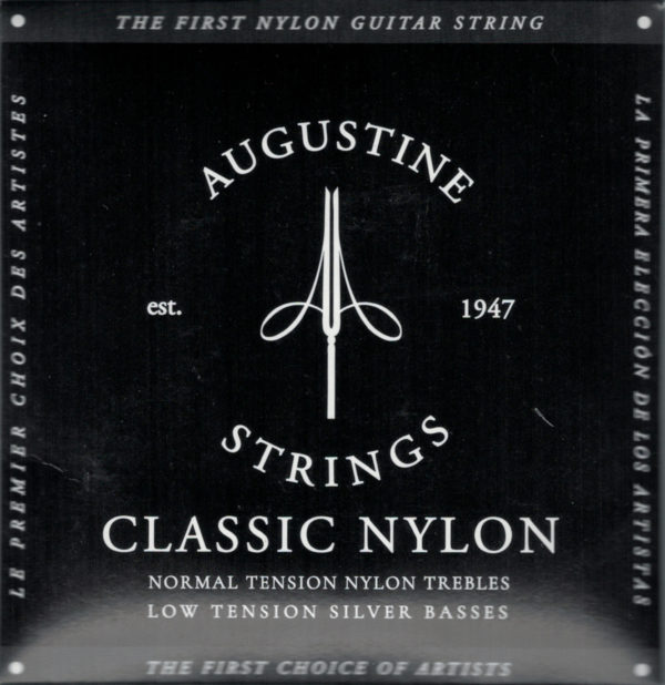 Augustine 'Classic Nylon' -black- normal tension trebles, low tension basses