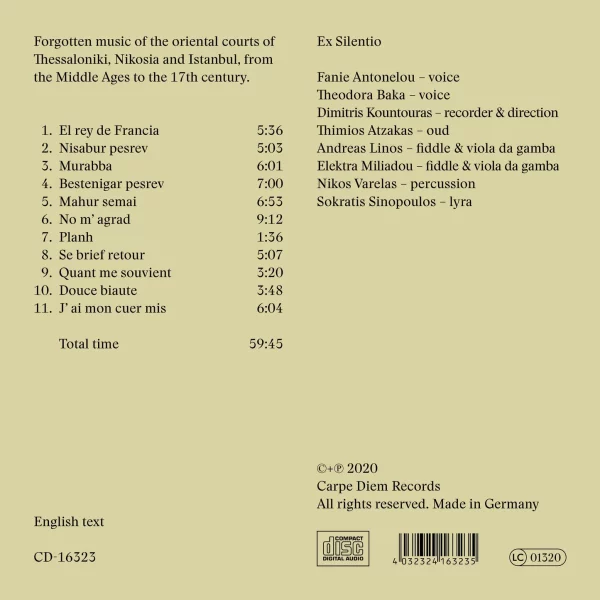 Ex Silentio: CD 'Lethe' – Bild 2