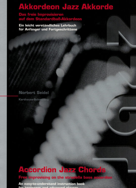 Norbert Seidel - Akkordeon Jazz Akkorde, instruction book / Lehrbuch