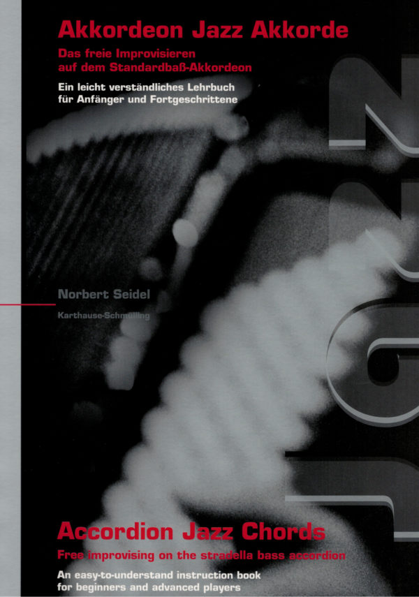 Norbert Seidel - Akkordeon Jazz Akkorde, instruction book / Lehrbuch