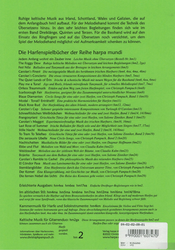 Christoph Pampuch - harpa Mundi, The Foggy Dew; Ruhige keltische Melodien – Bild 5
