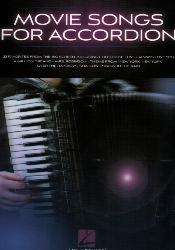 Movie Songs for Accordion - 23 Favourites from ...