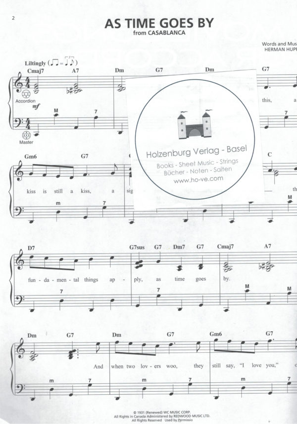 Movie Songs for Accordion - 23 Favourites from ... – Bild 3