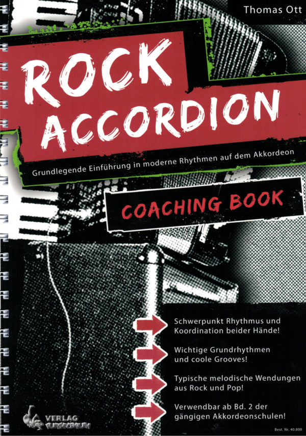 Thomas Ott - Rock Accordion, Coaching Book