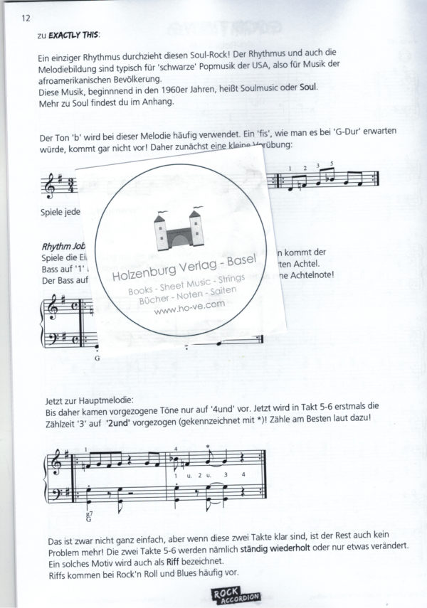 Thomas Ott - Rock Accordion, Coaching Book – Bild 3