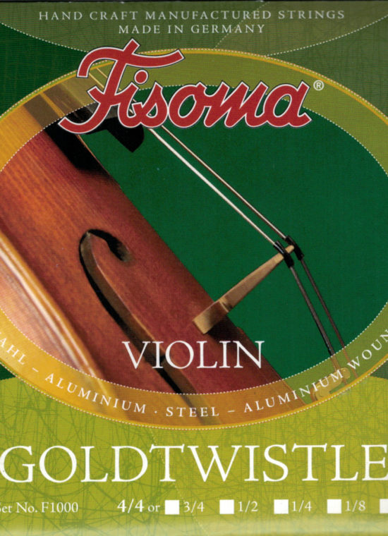 Fisoma Goldtwistle Violin Strings / Violinsaiten - SET 4/4