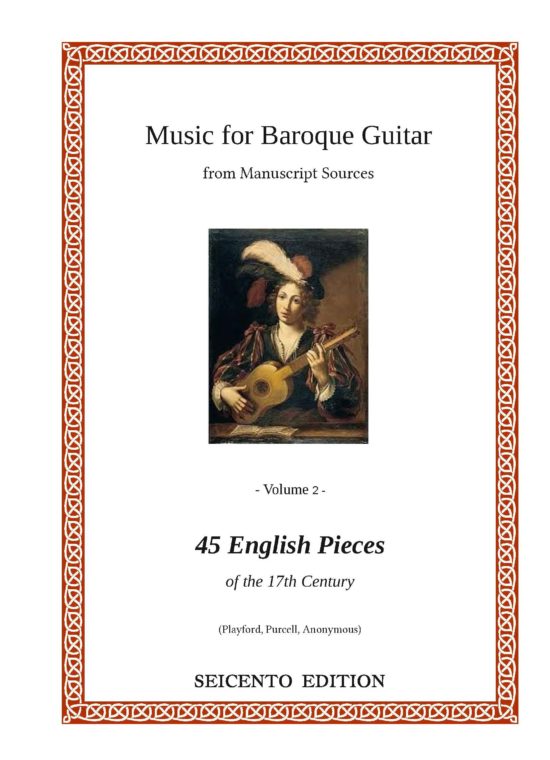 45 English Pieces of the 17th Century, Dances and Theatre Music by Henry Purcell, John Playford...