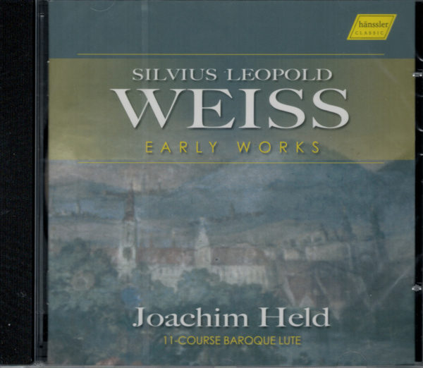 Joachim Held, CD: Silvius Weiss, Early Works - 11-course Baroque-Lute