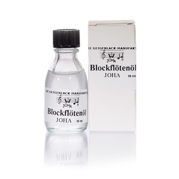 JOHA® Recorder Oil 30 ml / Blockflötenöl 30 ml