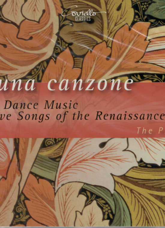 The Playfords, CD:  'Fa una canzone', Italian Dance Music & Love Songs of the Renaissance