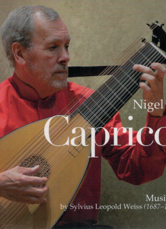 Nigel North, CD: 'Capriccio', Music for lute by S-L- Weiss, Vol. 4