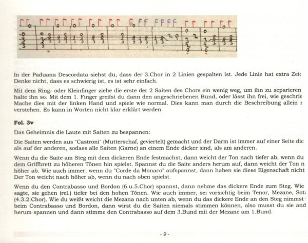 Vicenzo Capirola - private reproduction of the famous book from 1517 – Bild 6