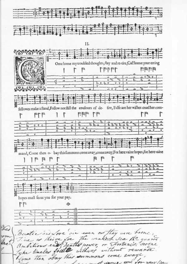 The Lute Society Facsimiles: Alfonso Ferrabosco, Ayres (1609)