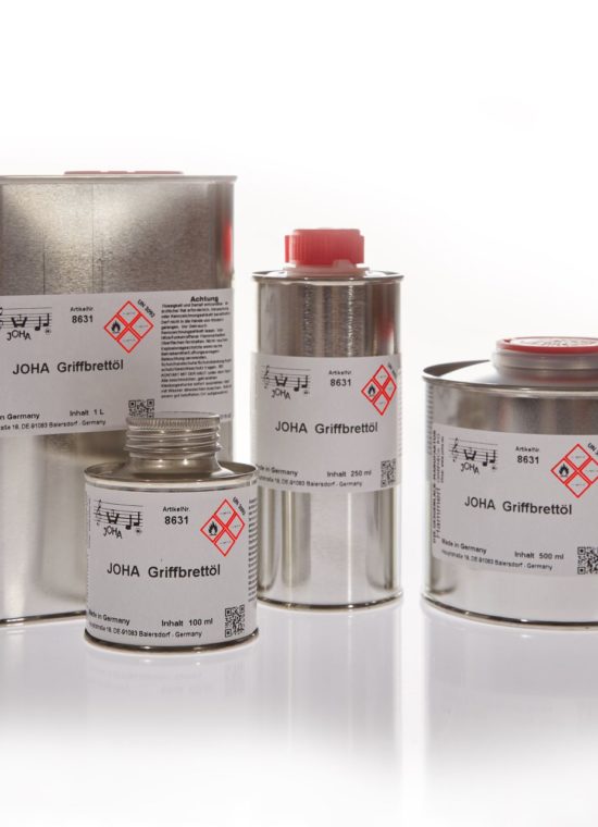 JOHA Fingerboard Oil / Griffbrettöl - 100ml, 250ml, 500ml, 1L